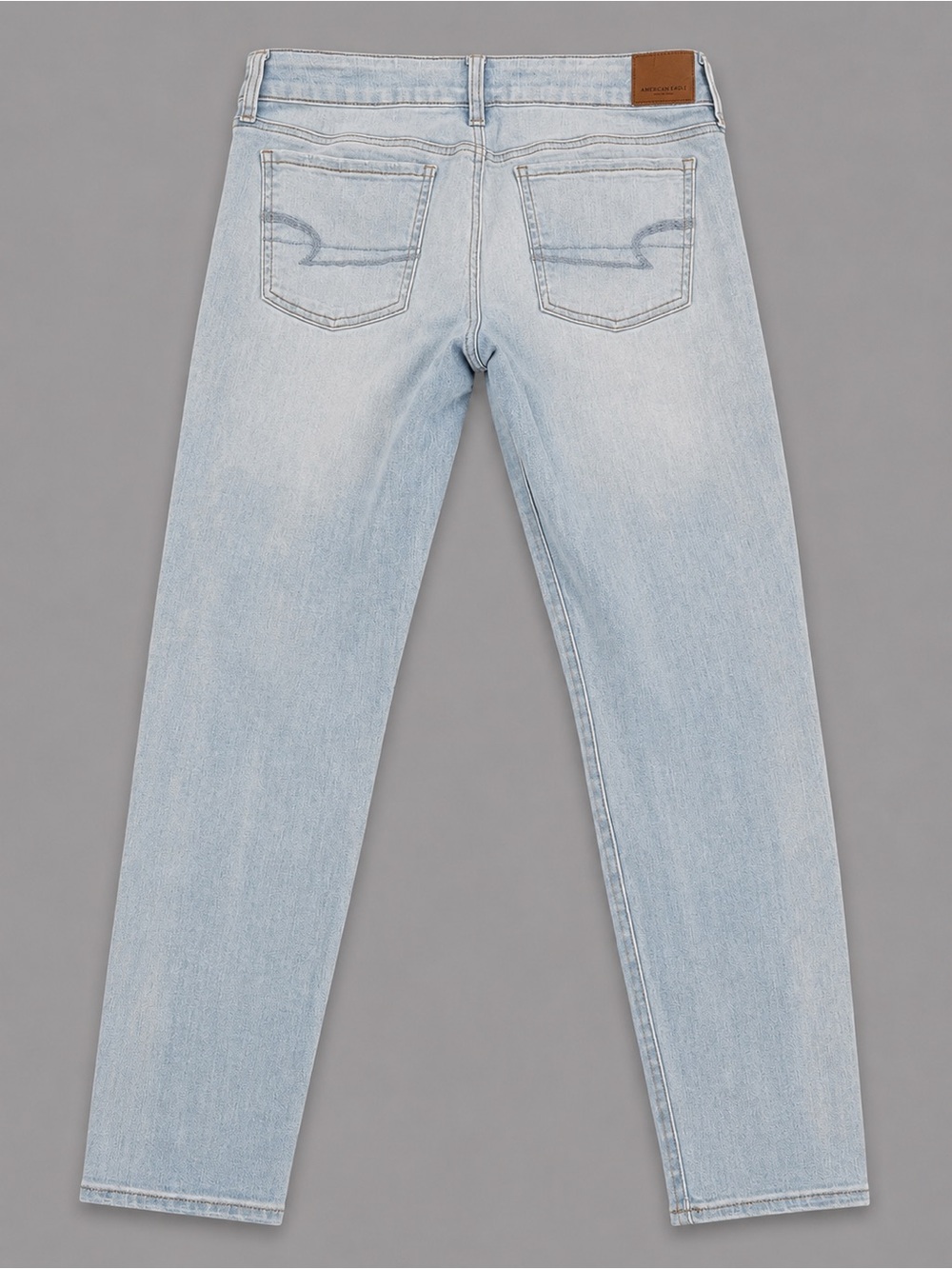 American Eagle Outfitters Light Blue Distressed Skinny Jeans - Picture 2 of 5